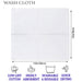 White Wash Cloths - 12 x 12 inches - BagsInBulk.ca