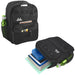 Bulk Rugged Daisy Chain Multi-Pocket Backpack - Black by 2939BLK