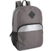17-Inch Bulk Safety Reflective Backpack with Side Pocket - Grey by 4001GRY