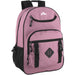 18 Inch Double Buckle Backpack with Laptop Section - 3 Colors - BagsInBulk.ca