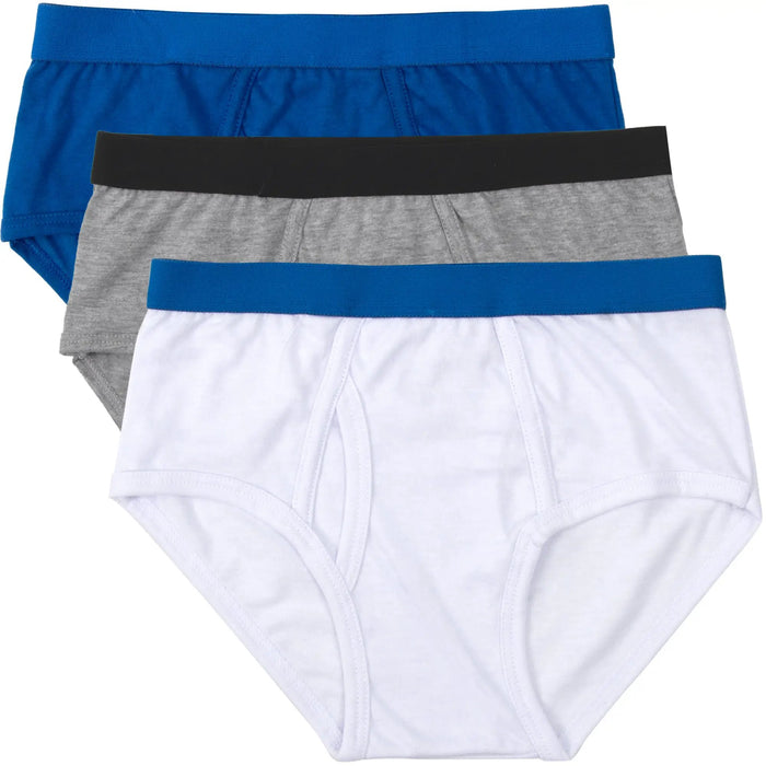 Boy's Underwear - 3 Color Assortment - BagsInBulk.ca