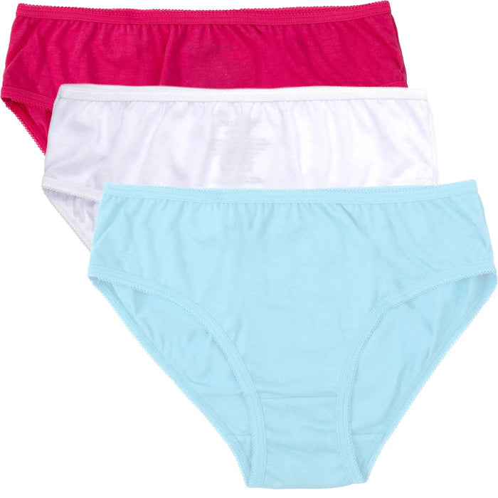 Girl's Underwear - 3 Color Assortment - BagsInBulk.ca