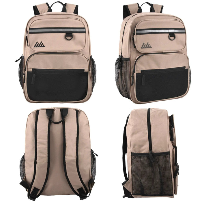 Bulk Rugged Multi-Pocket Backpack - Boys by 4156