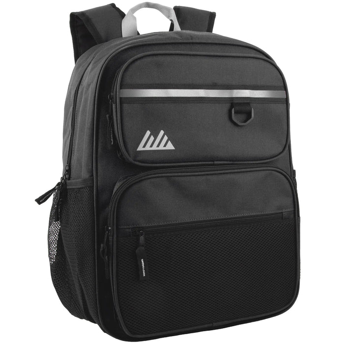 Bulk Rugged Multi-Pocket Backpack - Boys by 4156
