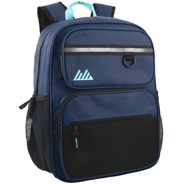 Bulk Rugged Multi-Pocket Backpack - Boys by 4156