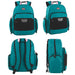 18-inch Reflective Mesh Pocket Backpack with Laptop Section - 2 Colors by 4302