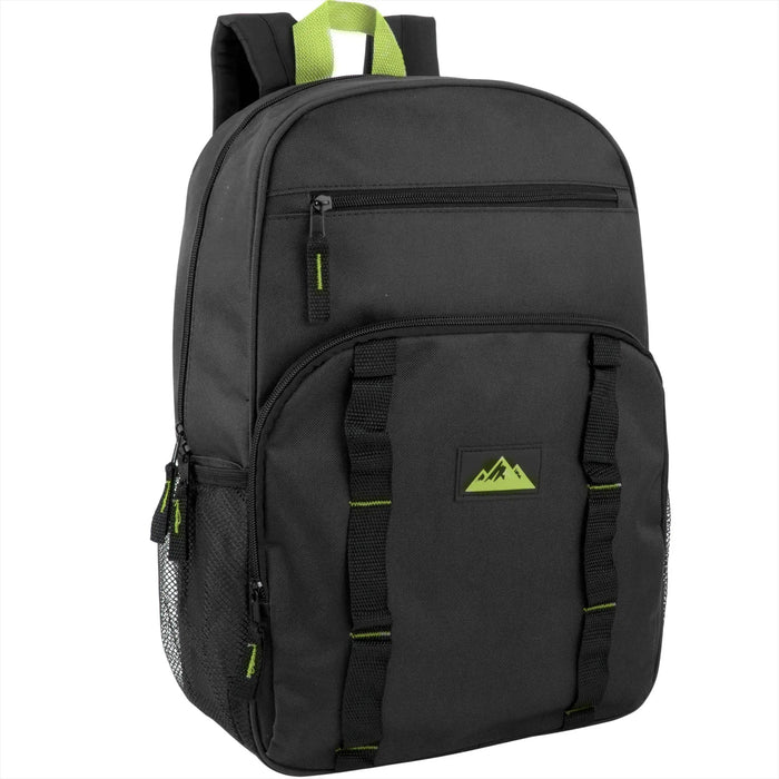 17-Inch Double Daisy Chain Backpack - 4 Colors by 4312