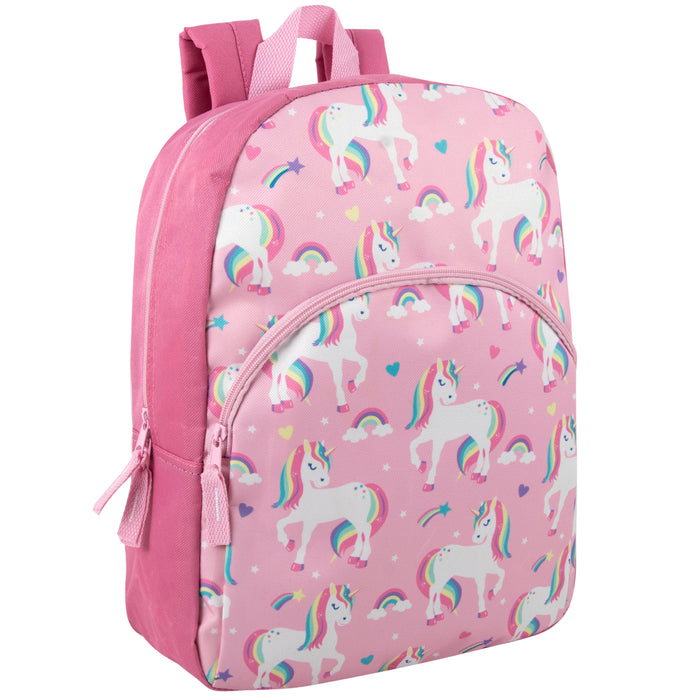 15 Inch Character Backpacks - Girls & Boys Assortment - BagsInBulk.ca