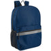 17 Inch Safety Reflective Backpack With Side Pocket - 9 Color Assortment by 4395