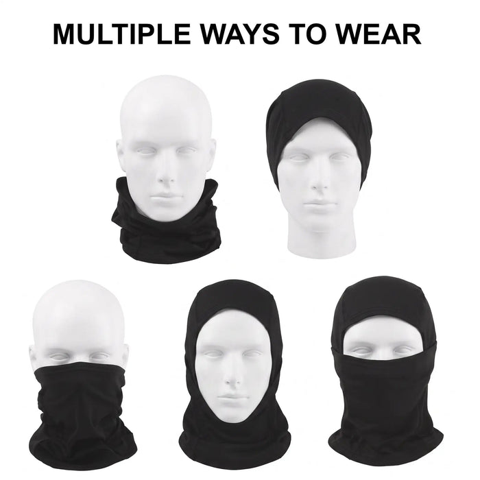 Adult Winter Balaclava Ski Mask - Black by 4527BLK