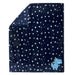 Baby Fleece Blankets 36" x 30" - Navy T-Rex - BagsInBulk.ca