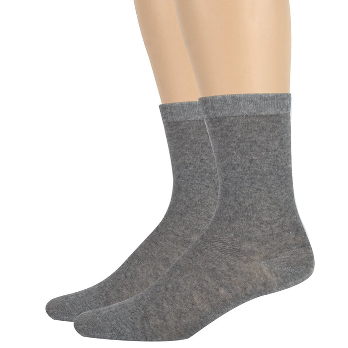 Men's Solid Crew Socks - BagsInBulk.ca