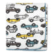 Baby Fleece Reversible Blankets 36" x 30" - Vehicle Themed - BagsInBulk.ca