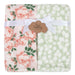 Floral Printed Blankets 36" x 30" - 2 Pack - BagsInBulk.ca