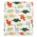 Dinosaur/Camo Printed Blankets 36" x 30" - 2 Pack - BagsInBulk.ca