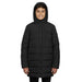Youth Hooded Puffer Winter Coat - Black Only - BagsInBulk.ca
