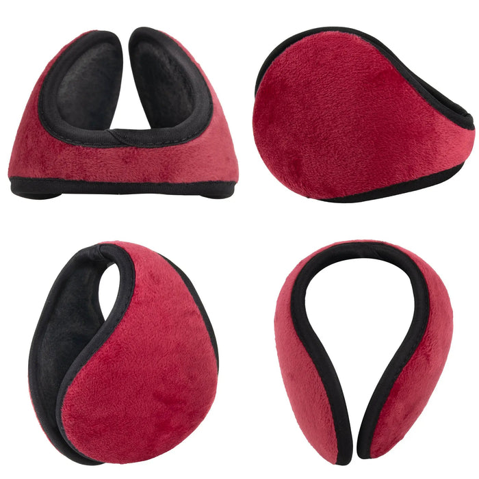 Adult Fleece Ear Muffs – 5 Assorted Colors by 7051AST