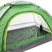 Tent 3-4 Person - Green - BagsInBulk.ca