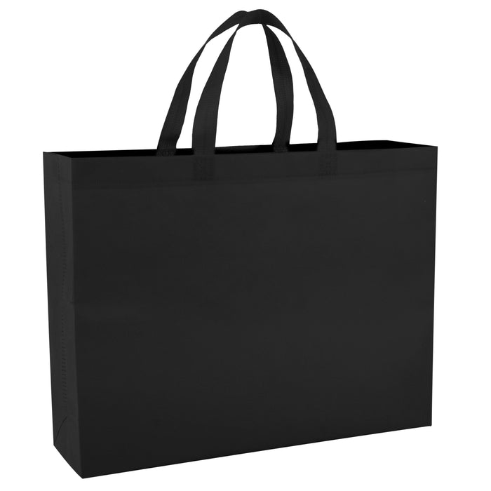 Wholesale Non-Woven Tote Bag 14 x 18 inch - Black