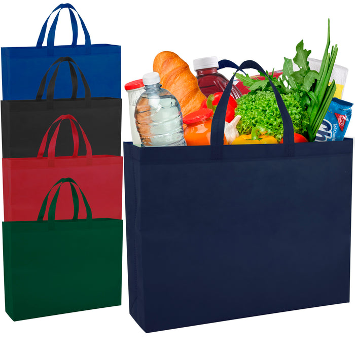 Wholesale Non-Woven Tote Bag 14 x 18 inch - Assorted Colors