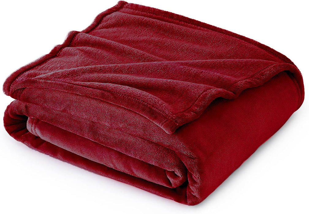 Soft Sherpa Fleece Blankets 50" x 60" - BagsInBulk.ca