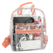 Trailmaker Clear Mini Backpack - Peach - BagsInBulk.ca