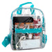 Trailmaker Clear Mini Backpack - Aqua - BagsInBulk.ca