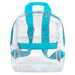 Trailmaker Clear Mini Backpack - Aqua - BagsInBulk.ca