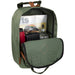 12-Inch Squared Mini Backpack with Twin Handle - Hunter Green - BagsInBulk.ca