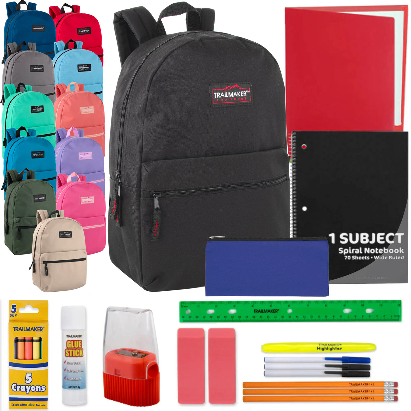 Backpack School Supply Kits
