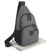 Baby Essentials Sling Pouch Diaper Bag - Grey - BagsInBulk.ca