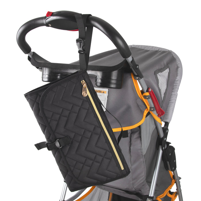 Fisher Price Morgan Travel Changing Pad - Black - BagsInBulk.ca