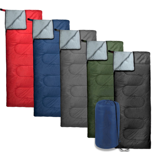Sleeping Bags with Stuff Sack - BagsInBulk.ca