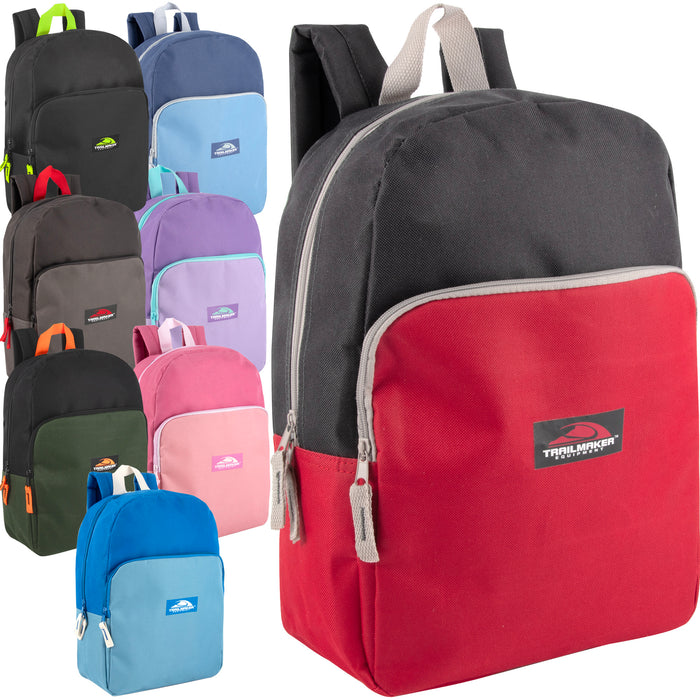 15 Inch Promo Backpack - BagsInBulk.ca