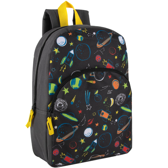 15 Inch Character Backpacks - Boys Assortment - BagsInBulk.ca