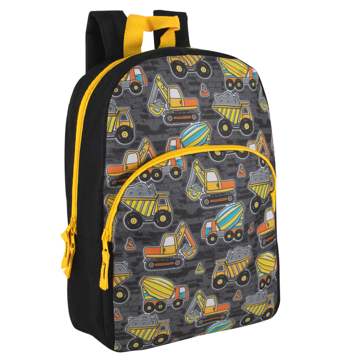 15 Inch Character Backpacks - Boys Assortment - BagsInBulk.ca