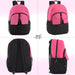 18 Inch Double Flap & Daisy Chain Backpack - 3 Pastel Colors - BagsInBulk.ca