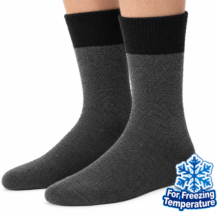 Adult Winter Thermal Crew Socks - 50-pack by 2880GRY