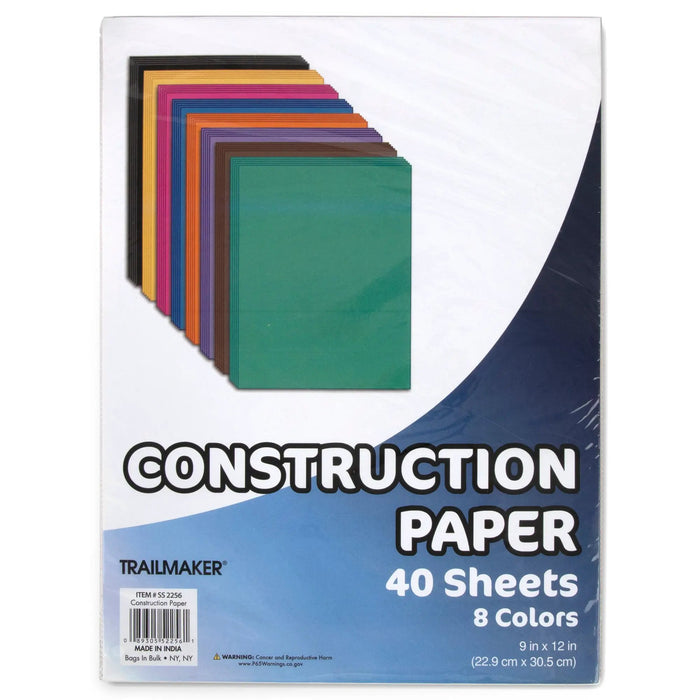 Bulk Construction Paper 40-Sheet Pack by SS2256