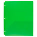 Bulk Translucent Matte 2-Pocket Poly Folders by SS7356