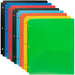 Bulk Translucent Matte 2-Pocket Poly Folders by SS7356