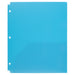 Bulk Translucent Matte 2-Pocket Poly Folders by SS7356