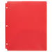 Bulk Translucent Matte 2-Pocket Poly Folders by SS7356