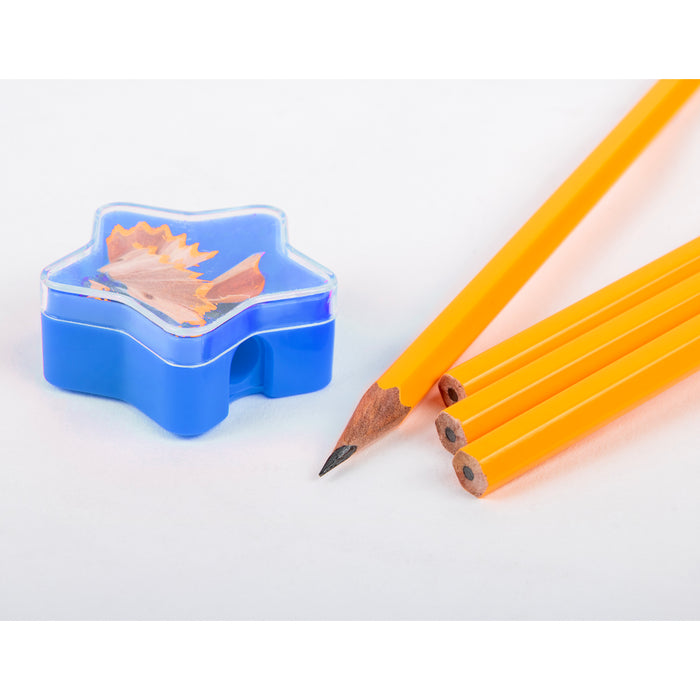 Wholesale Star Pencil Sharpener With Cover - BagsInBulk.ca