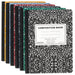 Composition Book, 100 Sheets, Wide Ruled - Assorted Colors - BagsInBulk.ca