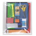 19 Inch Side Pocket Backpack with 30-Piece School Supply Kit - 4 Boys Colors - BagsInBulk.ca