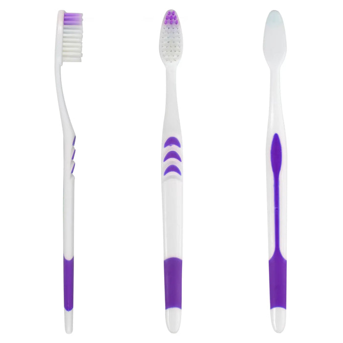 Adult Toothbrush with 39 Bristle Head - 4 Colors by TT4532