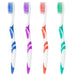 46 Bristle Head Adult Toothbrush - Assorted Colors - BagsInBulk.ca