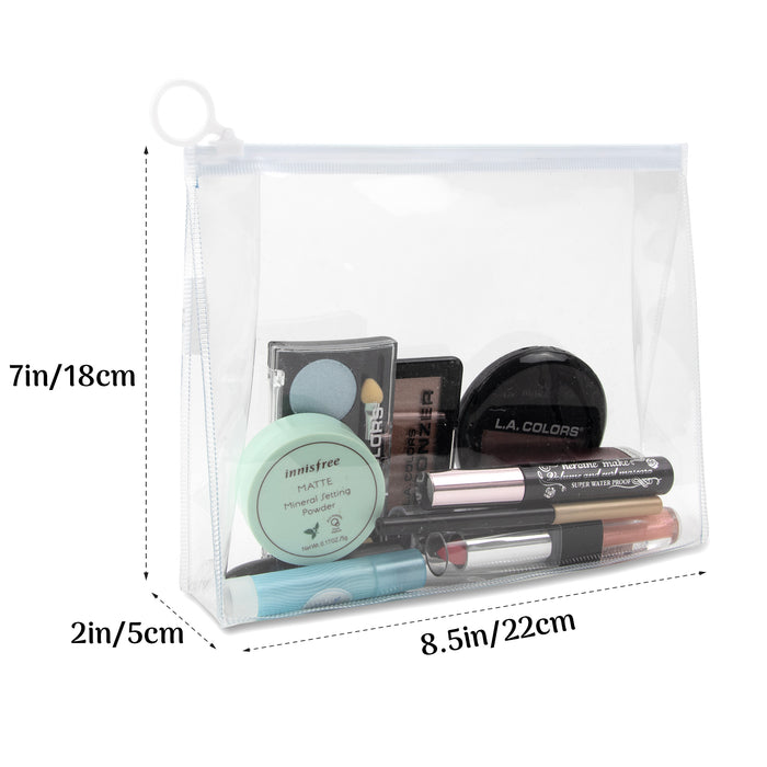 Clear Zippered Toiletry Pouch by TT2882