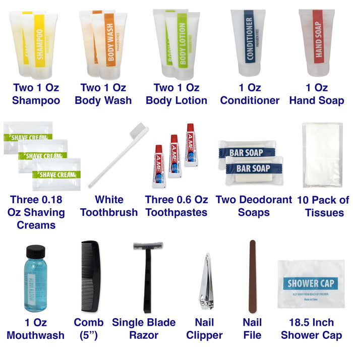 Wholesale Premium 25 Piece Hygiene Kit